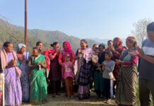 कांग्रेस नेत्री अरुणा कुमार का जनसंपर्क अभियान जारी,जंगली जानवरों और पानी की समस्या पर उठाई आवाज